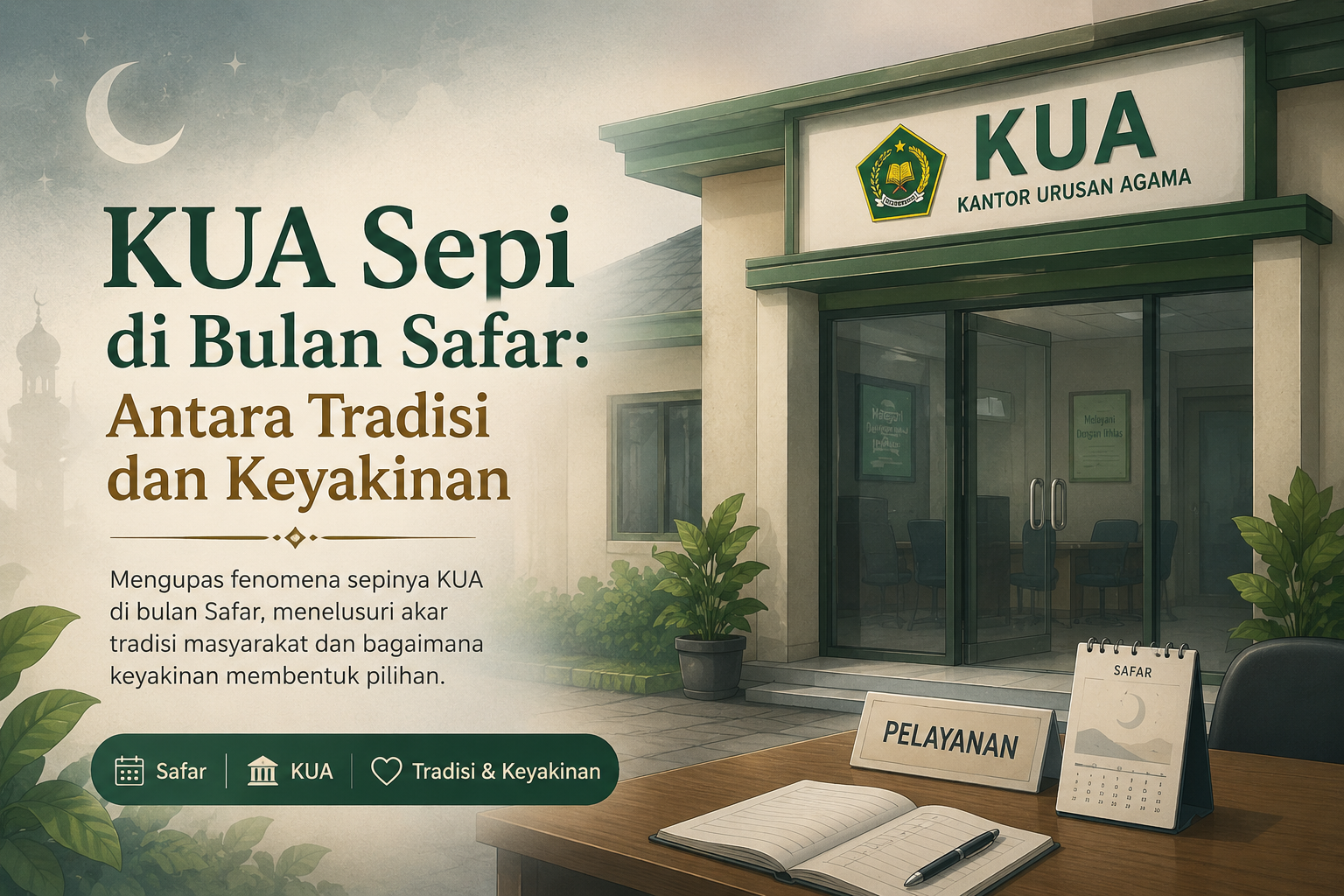 KUA Sepi di Bulan Safar: Antara Tradisi dan Keyakinan
